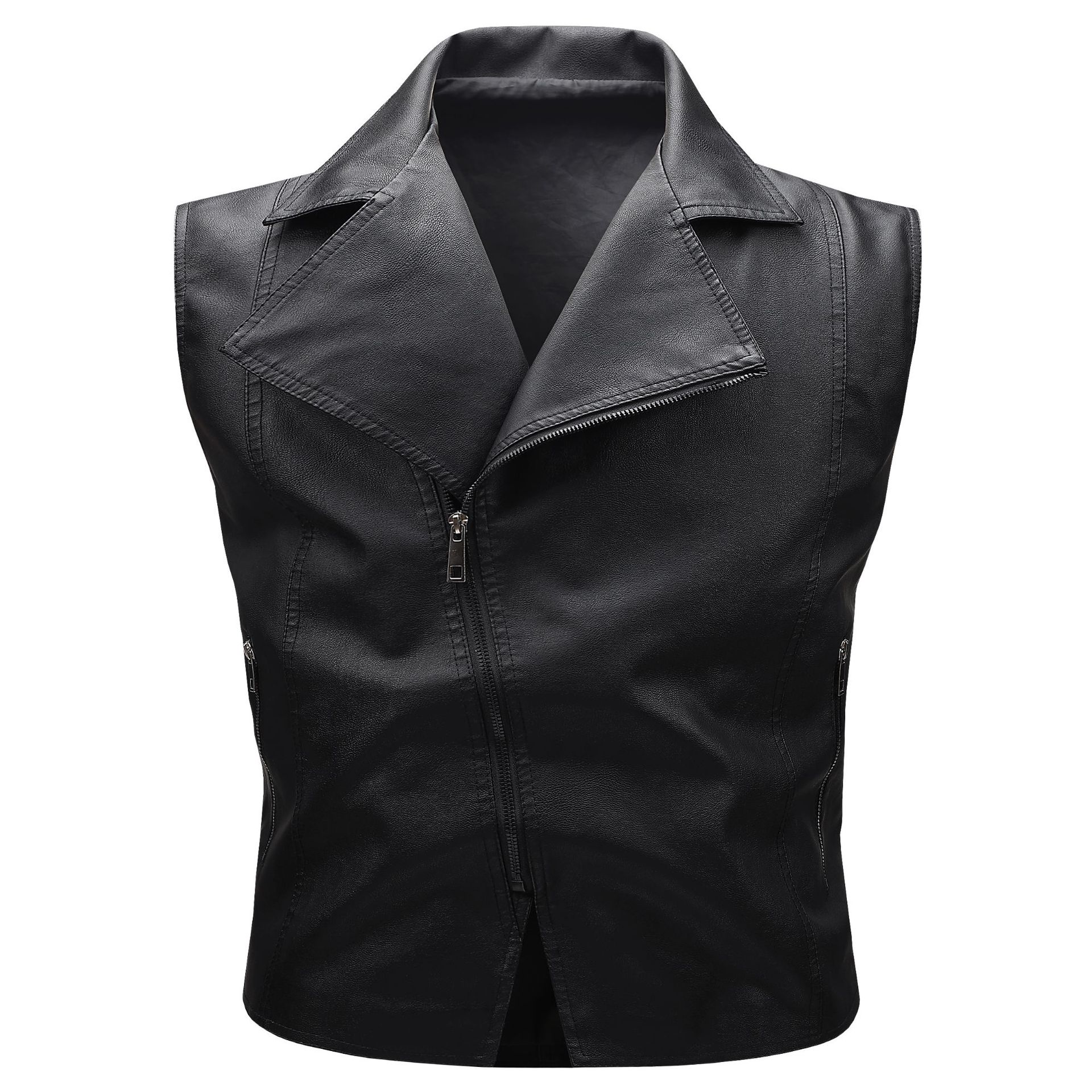 Riding Jacket Leather - Motorcycle Spring Jacket / Lightweight Motorcycle