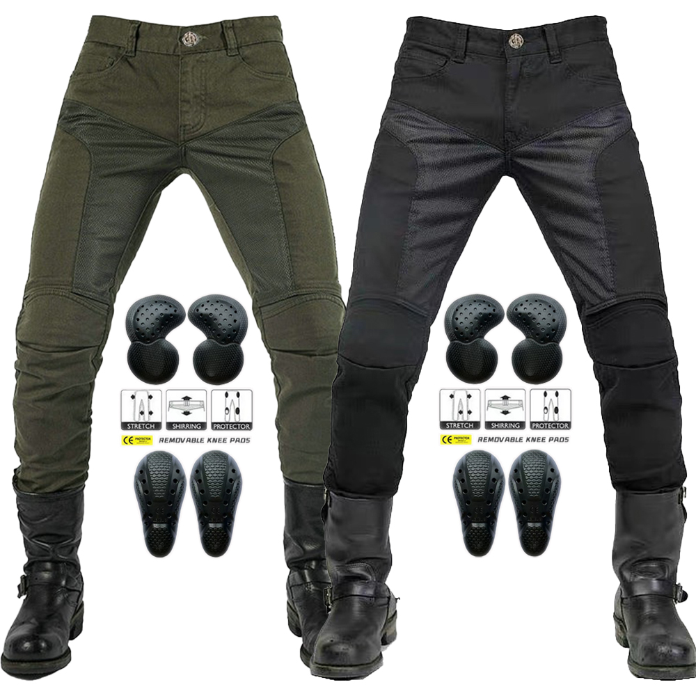 Motorcycle Gear Mesh - 2025 New Motorcycle Summer Riding Jeans