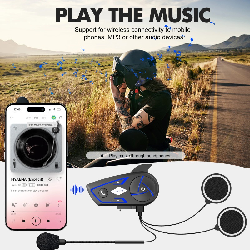 Houtonsen S3 Helmet Bluetooth  - Intercom Headset Helmet review and price