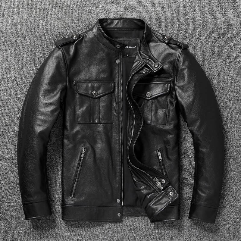 Genuine Leather Man Jackets Sl - Riding Jacket Leather review and price