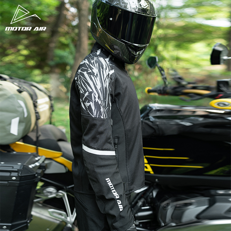 Black Motorcycle Jacket Men's  - Motorcycle Gear Mesh review and price