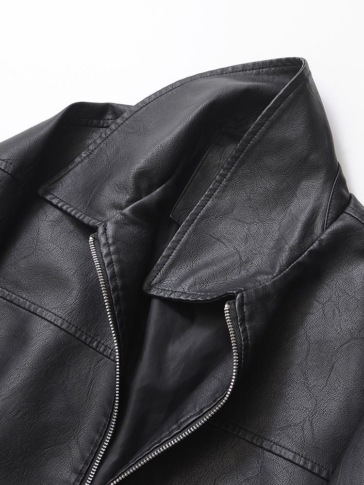 Ailegogo Streetwear Women Retr - Riding Jacket Leather review and price