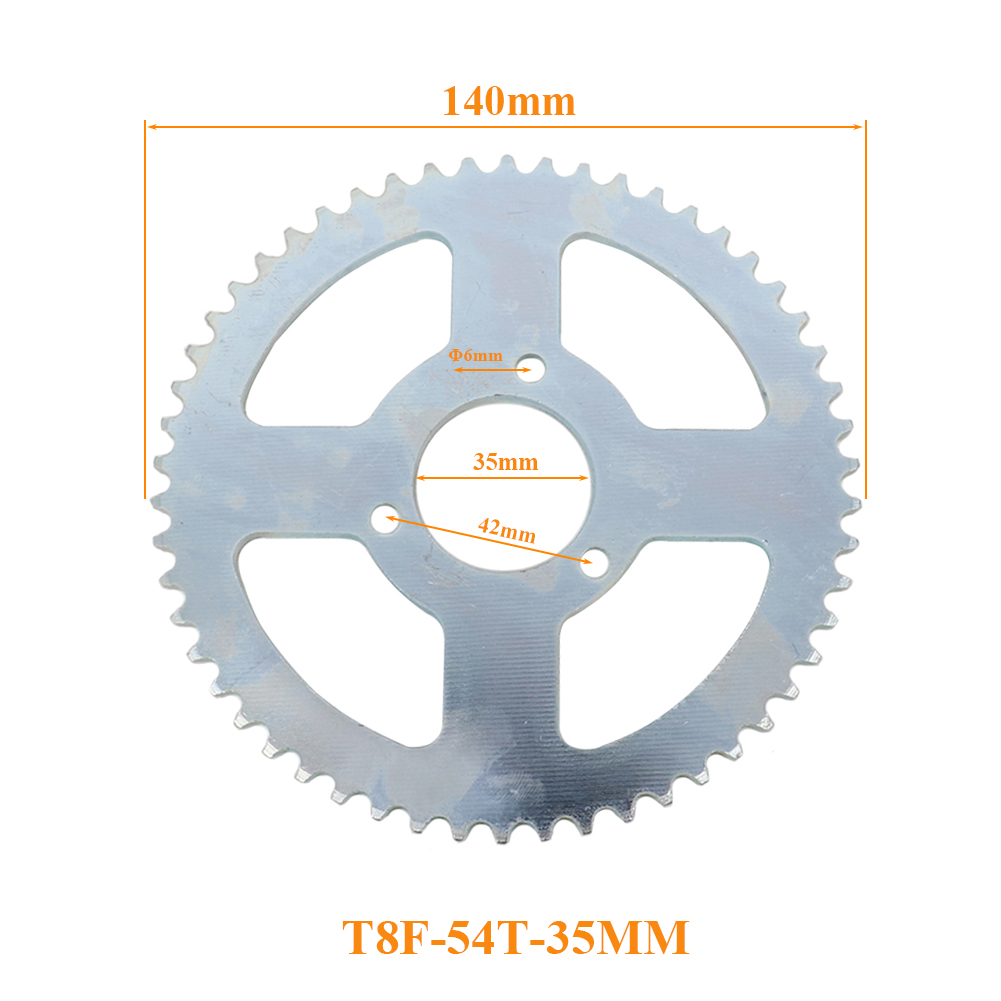 Motorcycle T8F 54T 35mm Rear C - Motorcycle Gear Tidy review and price
