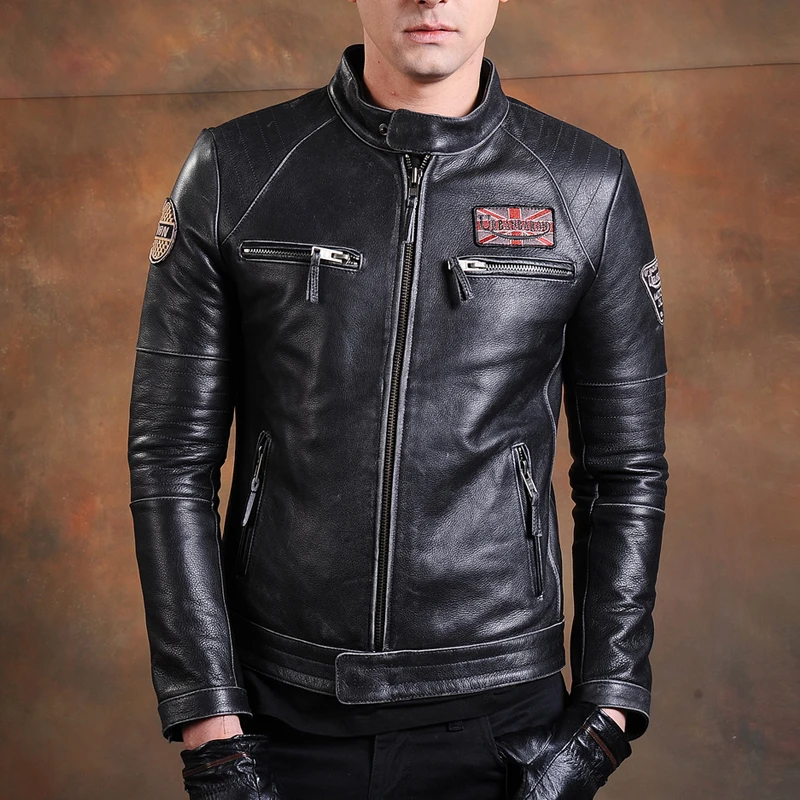 Fashion Biker Jackets Vintage  - Riding Jacket Leather review and price
