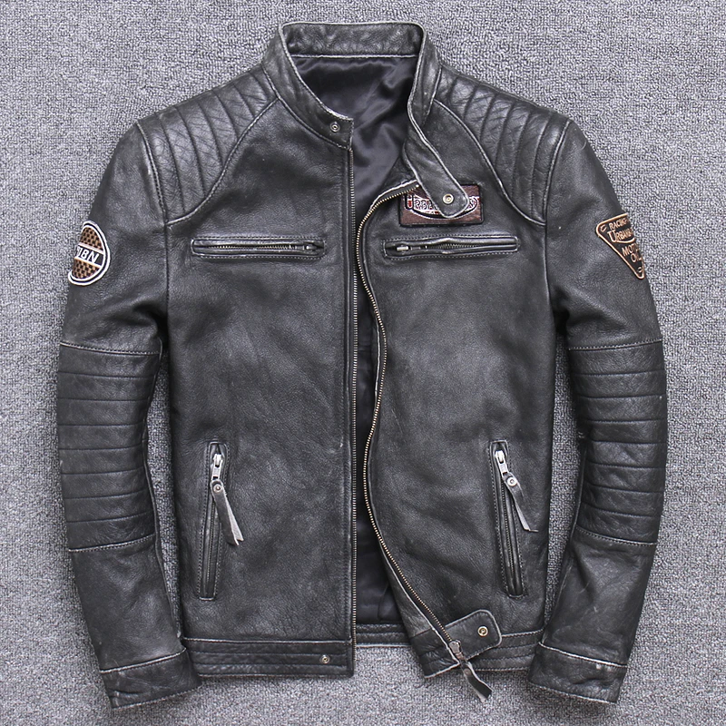 Fashion Biker Jackets Vintage  - Riding Jacket Leather review and price