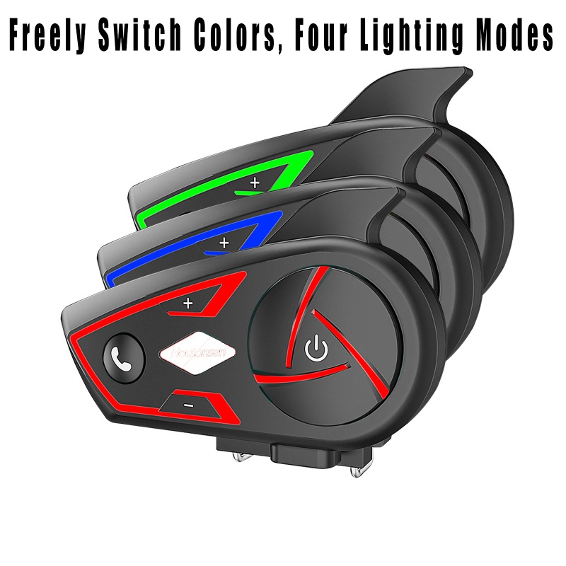 2026 New Houtonsen S3 RGB Tri  - Intercom Headset Helmet review and price