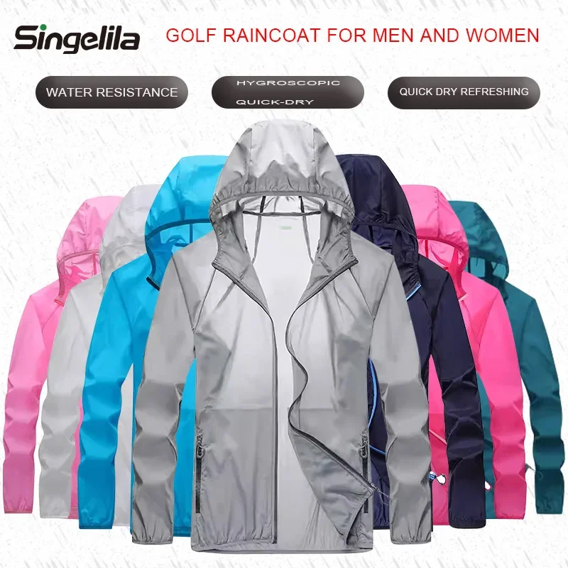Golf Raincoat Lightweight Jack - Motorcycle Gear For Men review and price