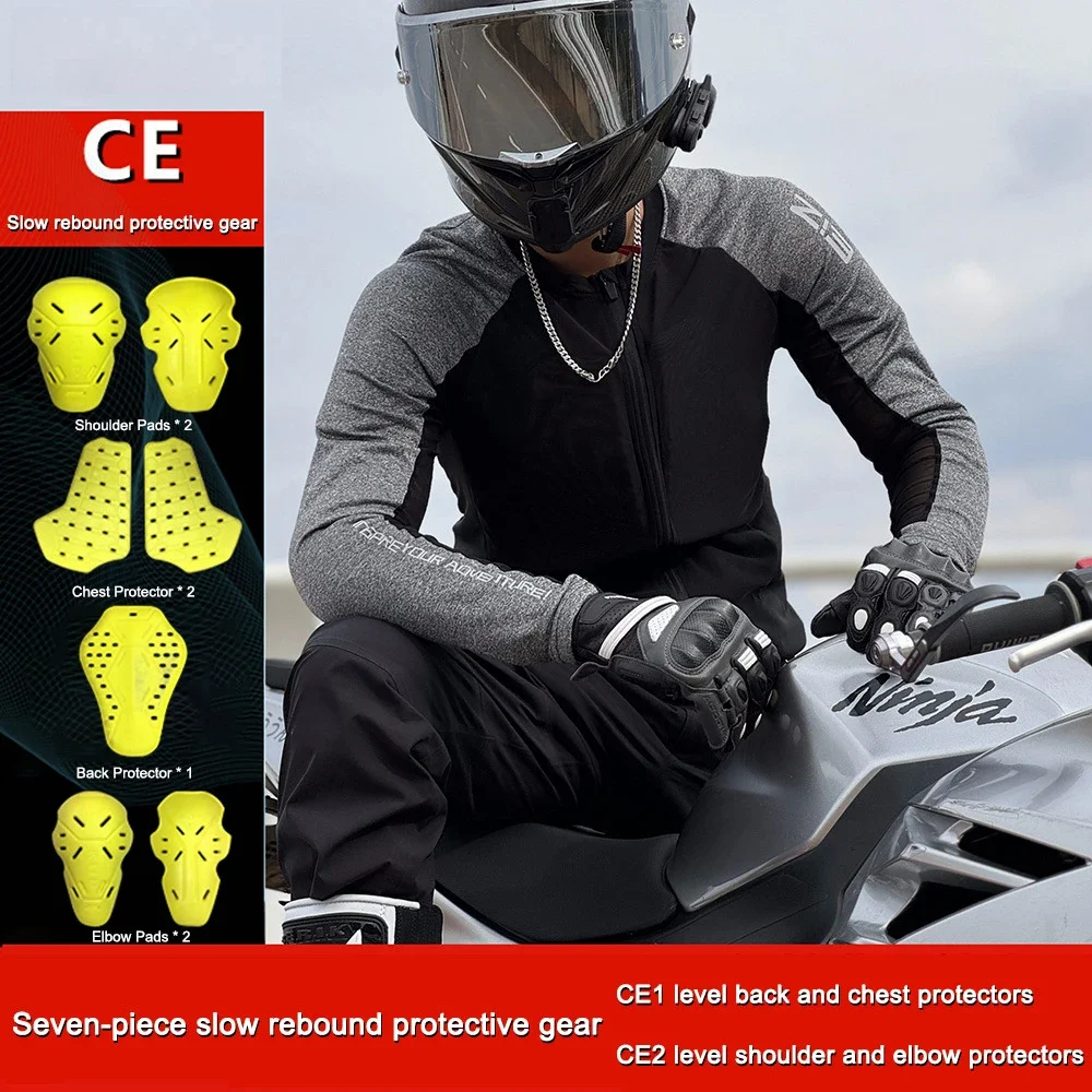 Motorcycle armor, cycling clot - Motorcycle Gear Mesh review and price