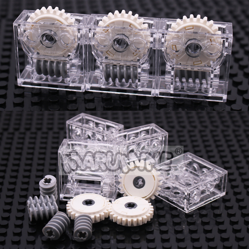 Marumine Gear Box MOC Building - Motorcycle Gear Tidy review and price