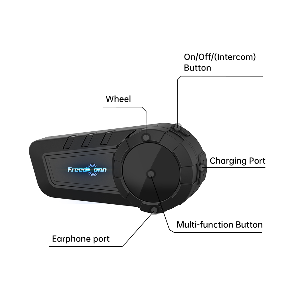 FreedConn KY PRO Motorcycle He - Intercom Headset Helmet review and price