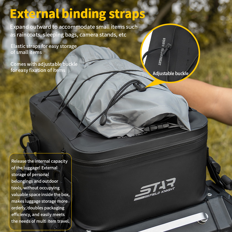 SFK Universal 13L Black Motorc - Motorcycle Gear Tidy review and price