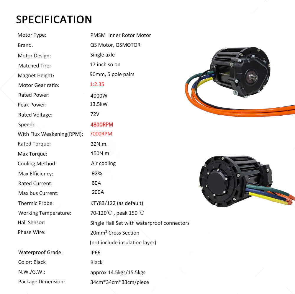 QS 90H 138 4000W V3 Mid Drive  - Motorcycle Gear Tidy review and price
