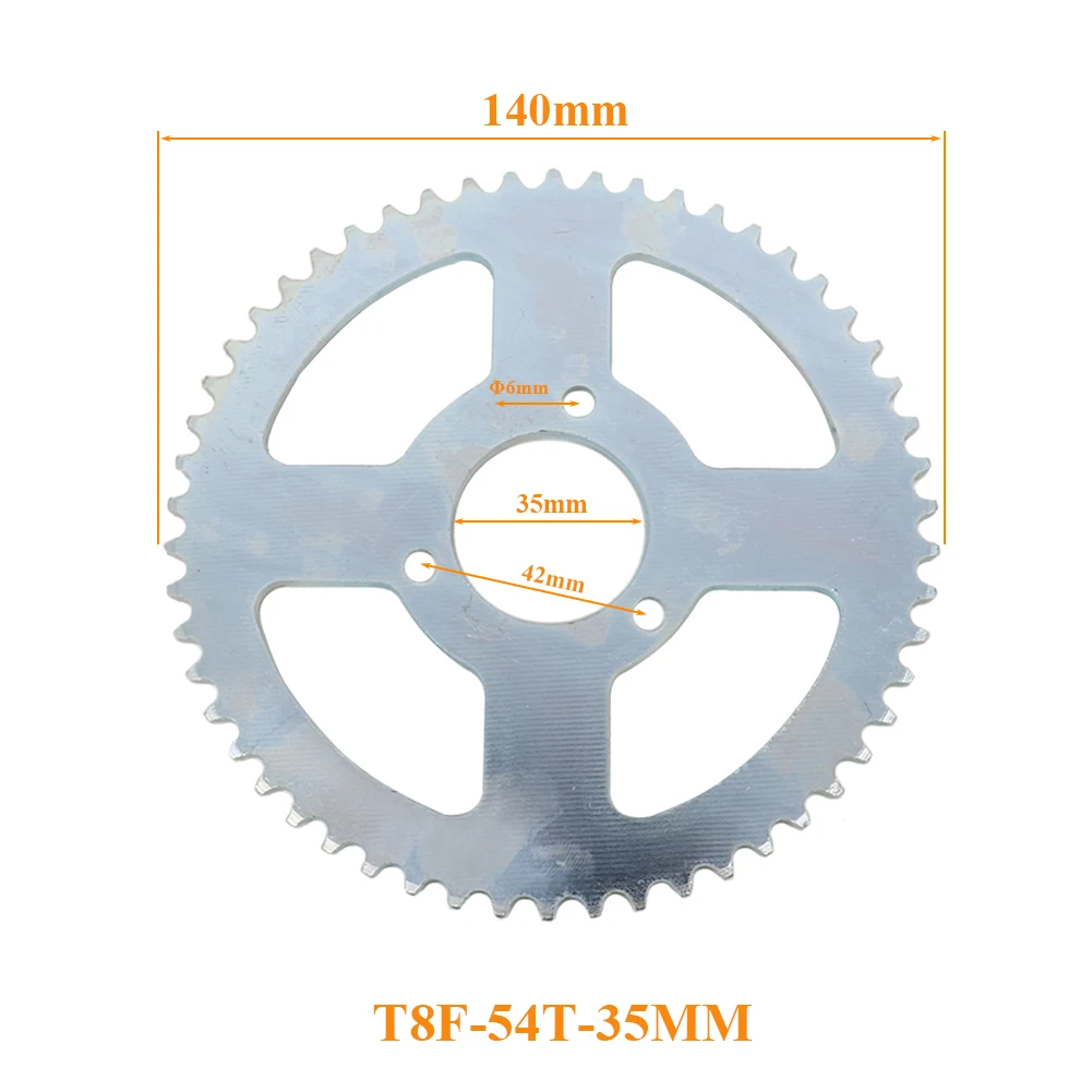 Motorcycle T8F 54T 35mm Rear C - Motorcycle Gear Tidy review and price